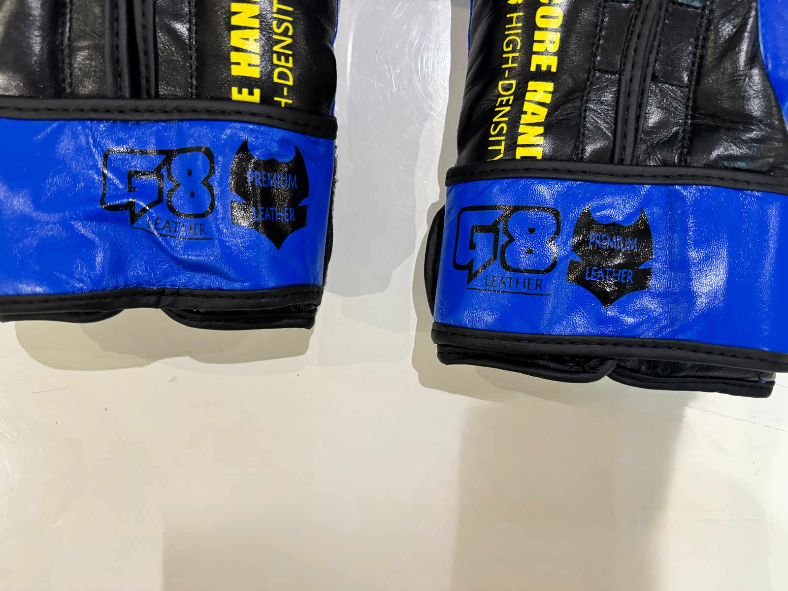 Grip Boxing Gloves | G8 Genuine Cowhide Leather Pro | Blue
