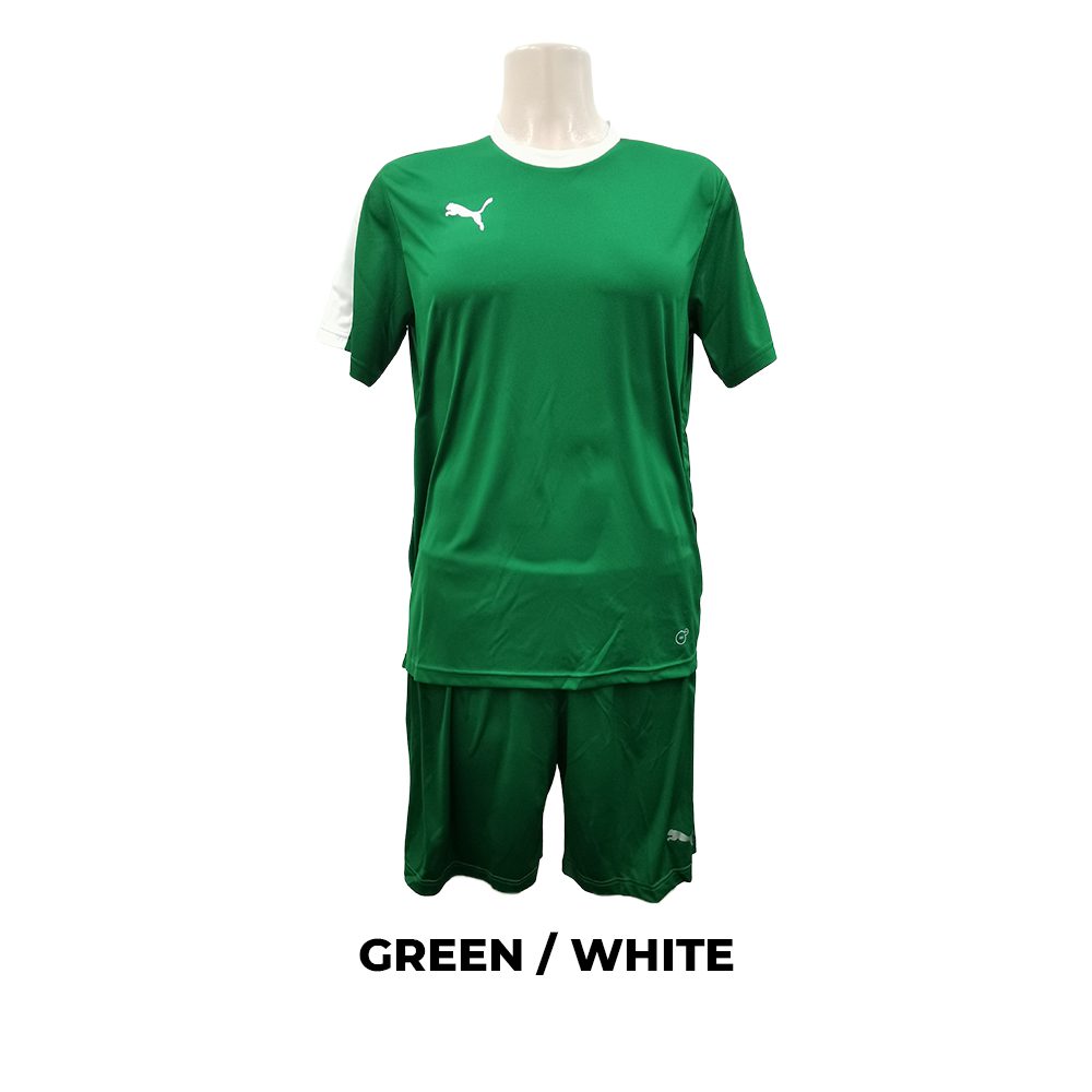 Puma T7 | Soccer Kit | Set of 14 | Green / White