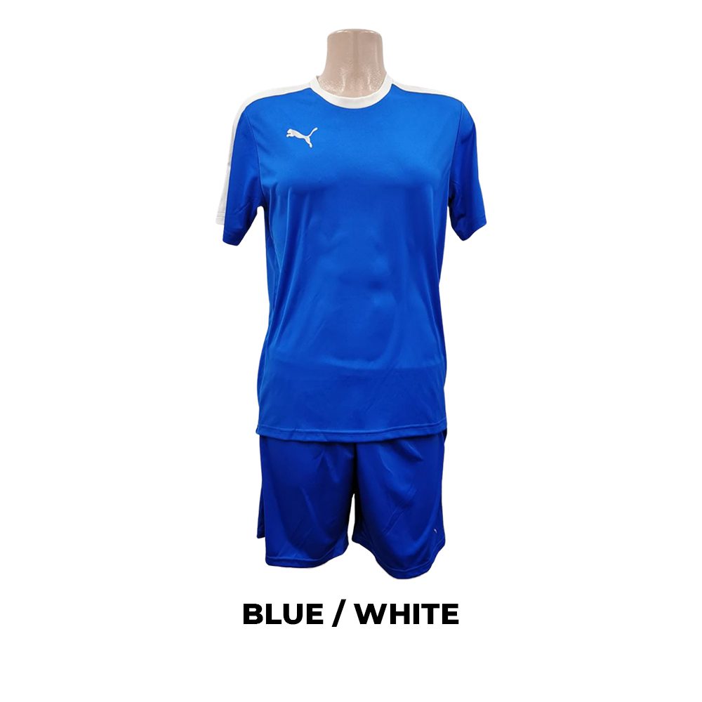 Puma T7 | Soccer Kit | Set of 14 | Blue / White