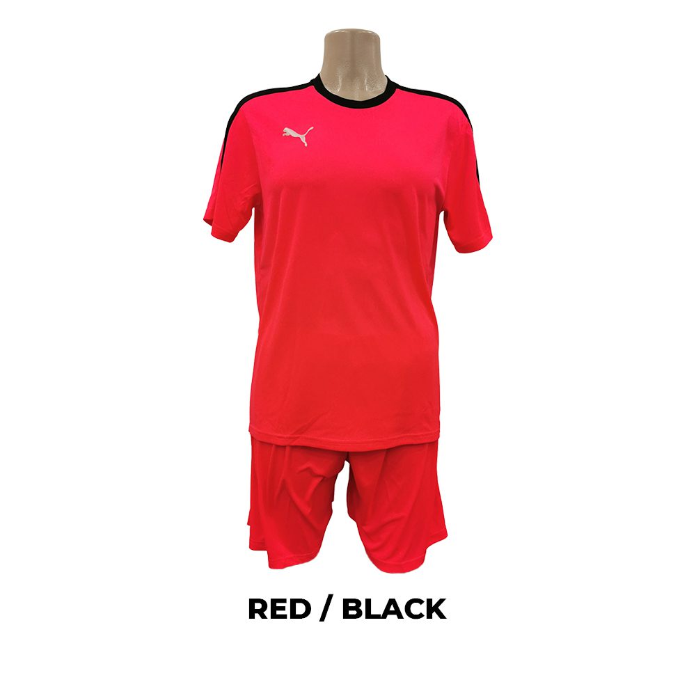 Puma T7 | Soccer Kit | Set of 14 | Red / Black