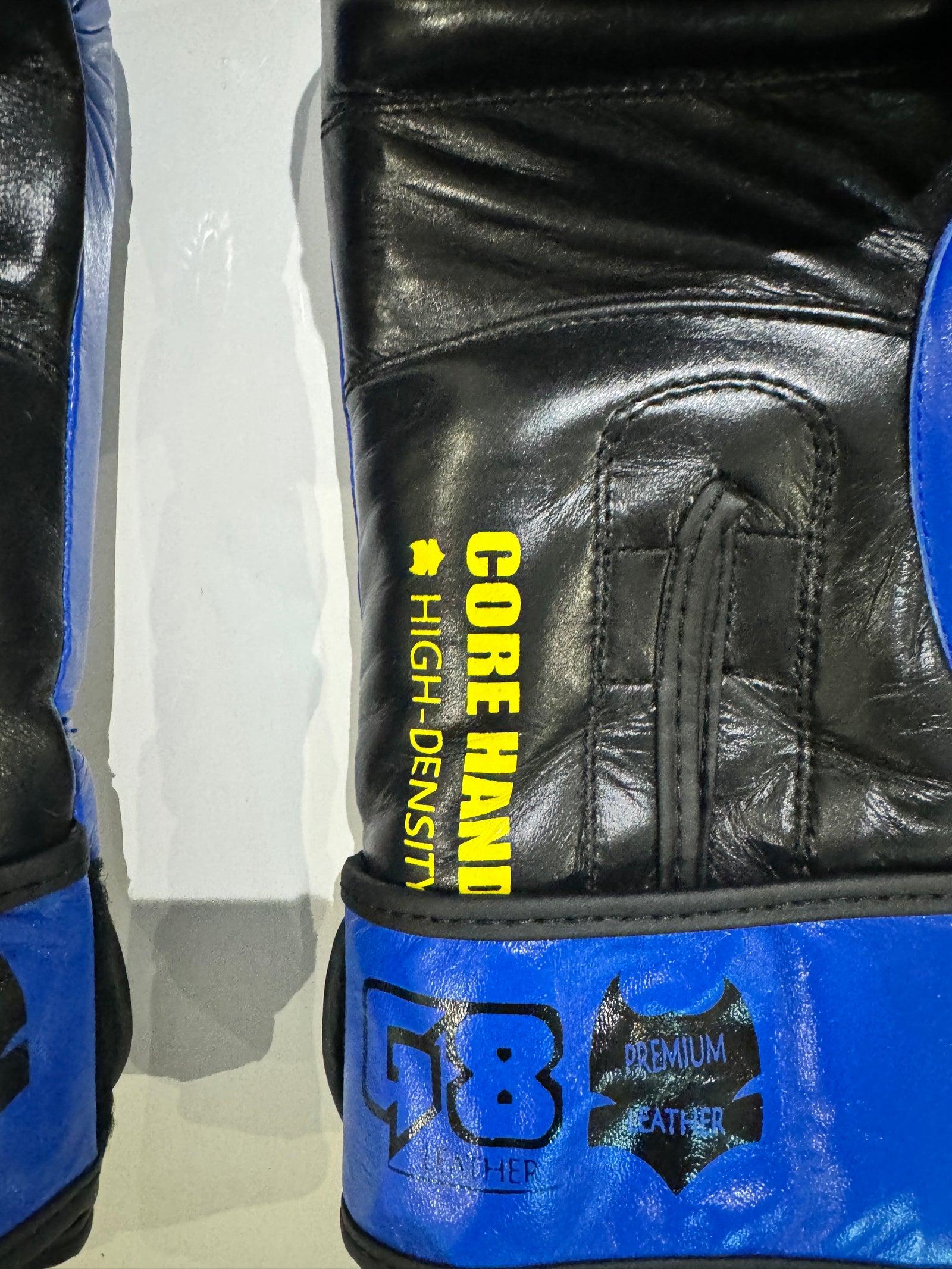 Grip Boxing Gloves | G8 Genuine Cowhide Leather Pro | Blue
