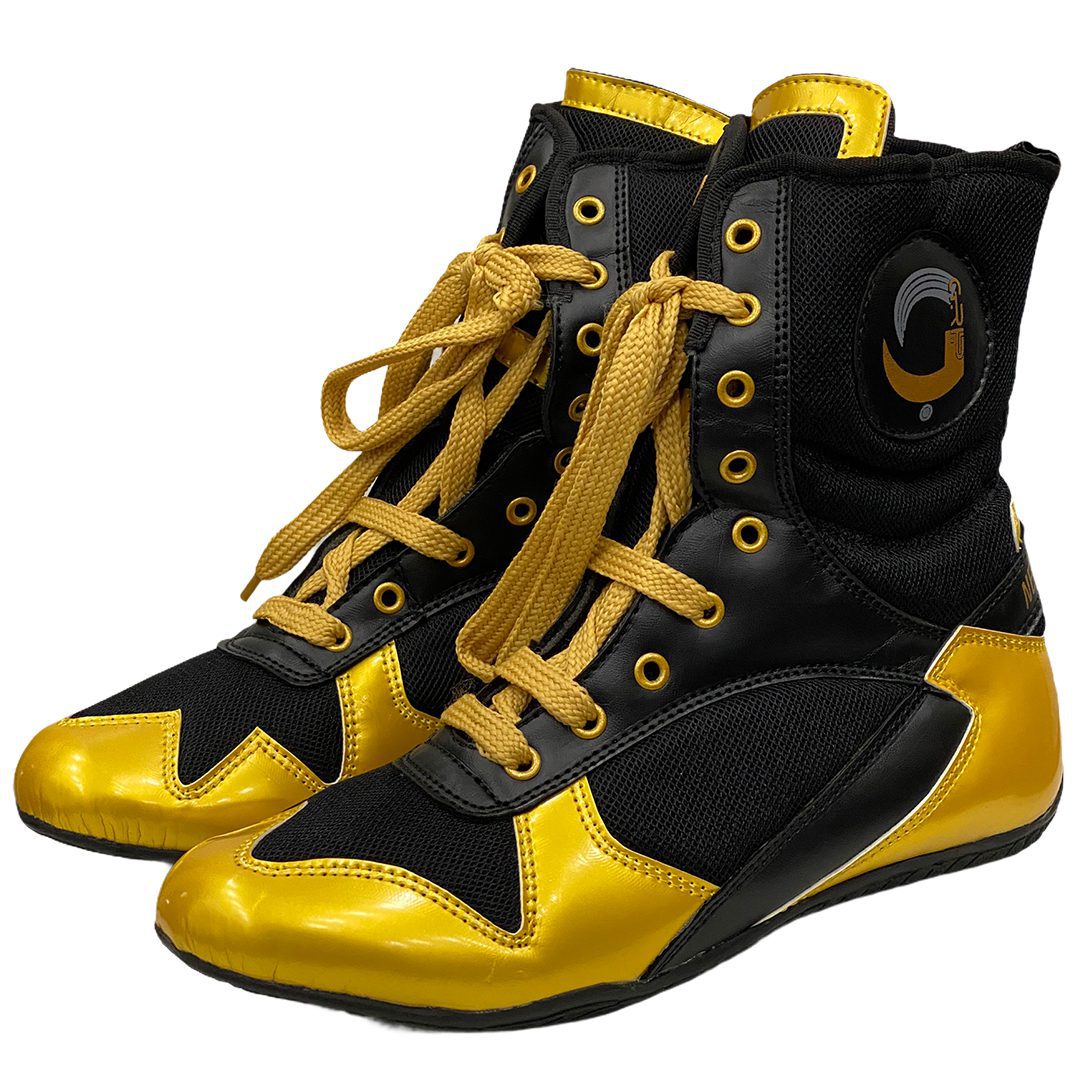 Grip FS Boxing Leather Shoes | High Quality
