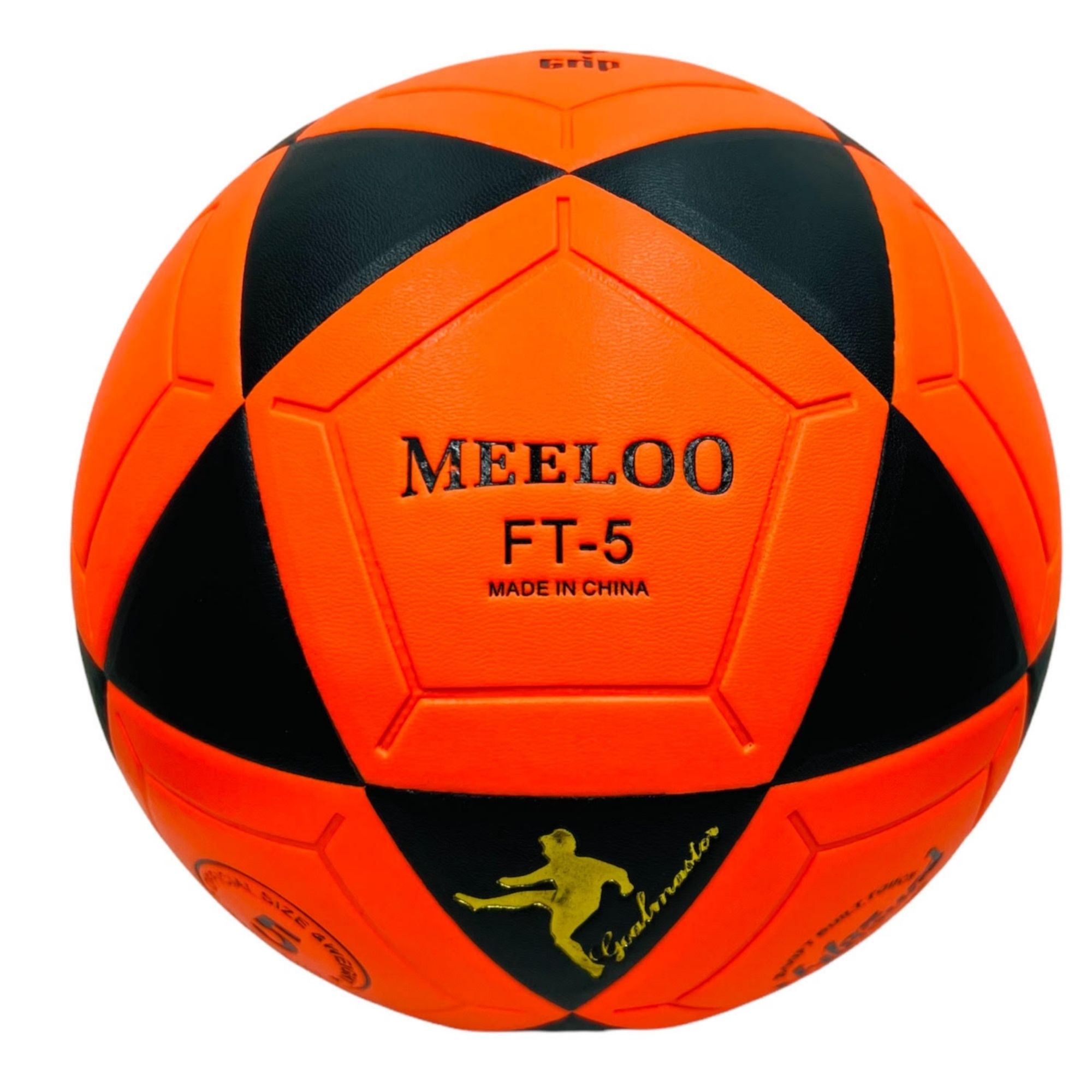 Grip Meeloo Hard Ground Soccer Ball | Orange / Black