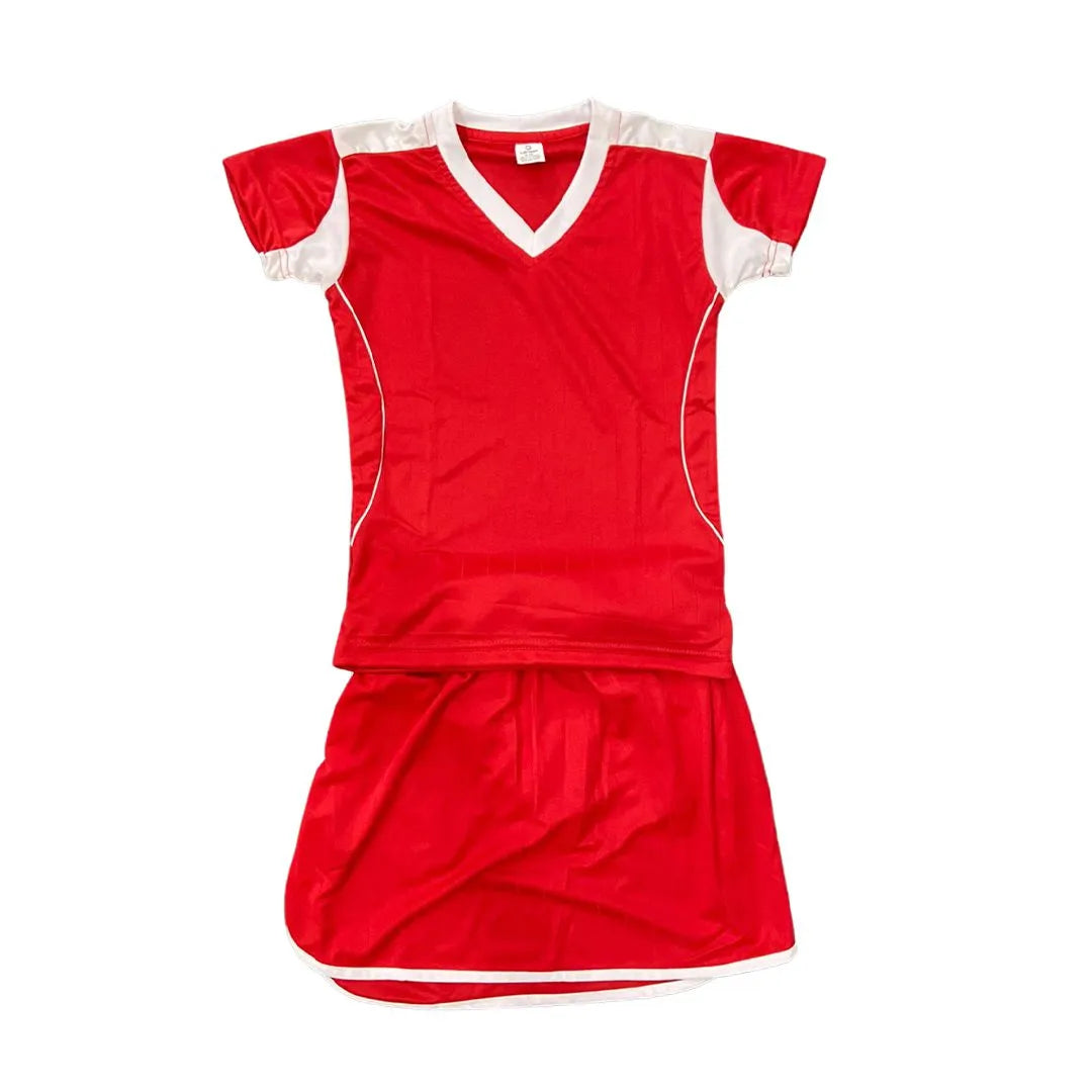 Grip NetBall Kit | 10 Tops + 10 Shorts | Red