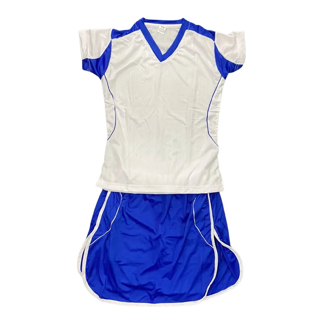 Grip NetBall Kit | 10 Tops + 10 Shorts | White / Royal