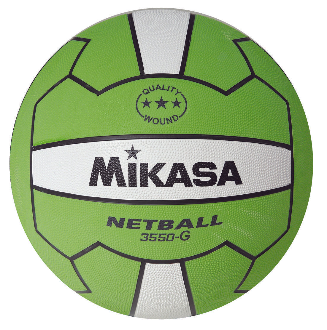 Mikasa Dimple Rubber NetBall | Green / White
