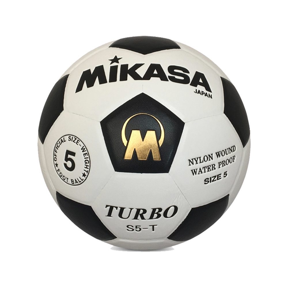 Mikasa Turbo Soccer Ball | White / Black