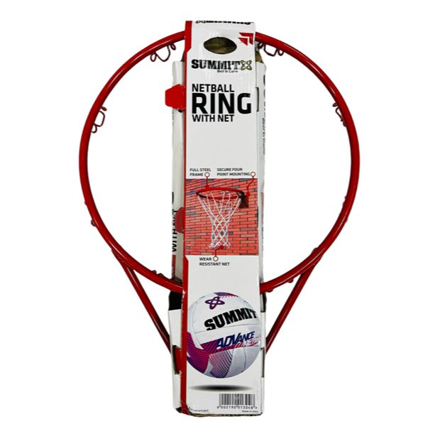 Summit Netball Ring with Net