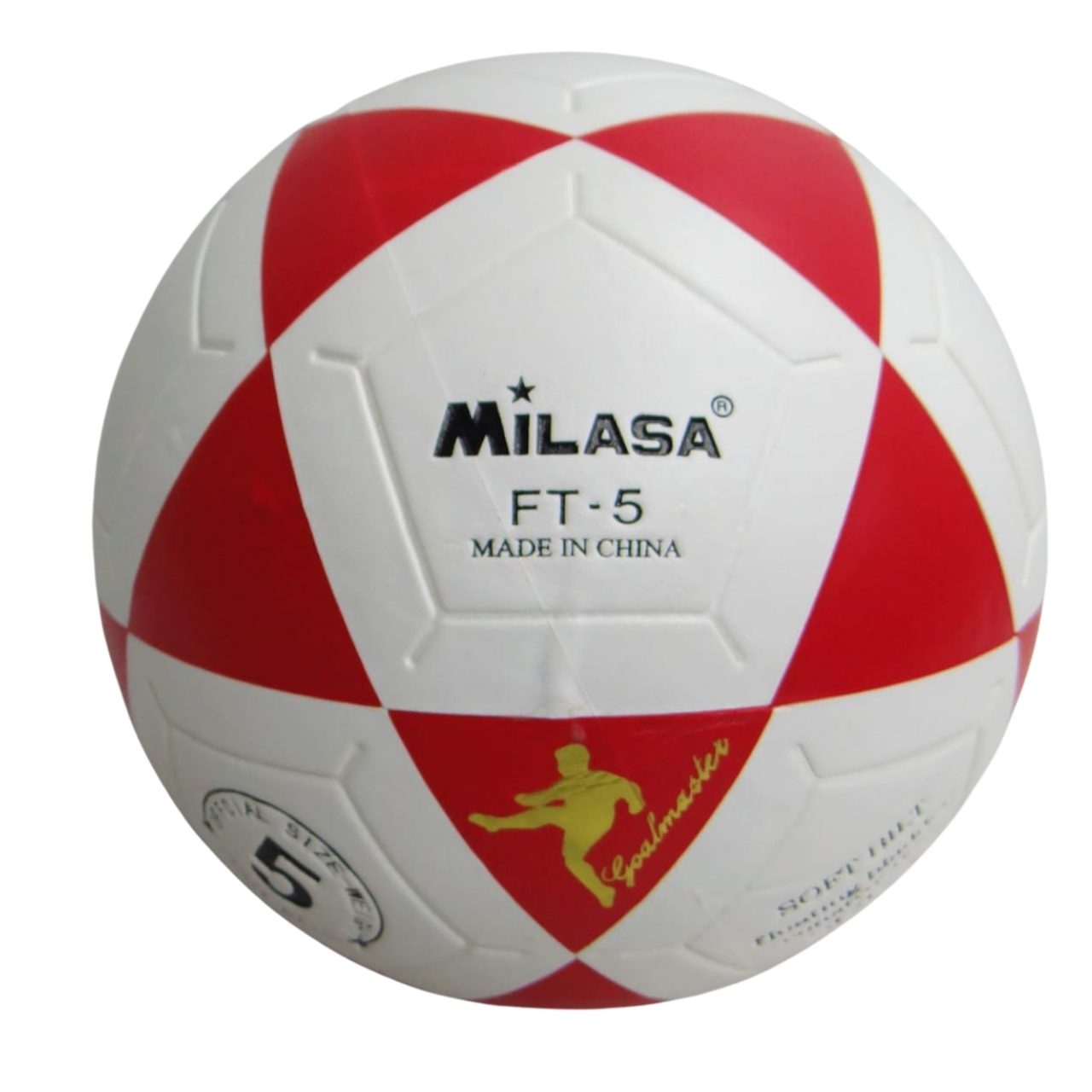 Milasa Soccer Ball | Moulded Ball | Red