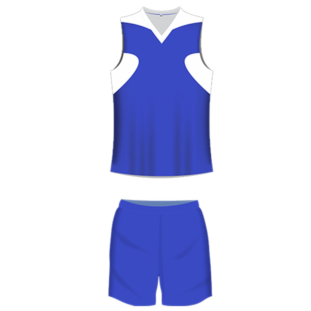 Grip Volleyball / Basketball Kit | 10 Top + 10 Shorts | Blue