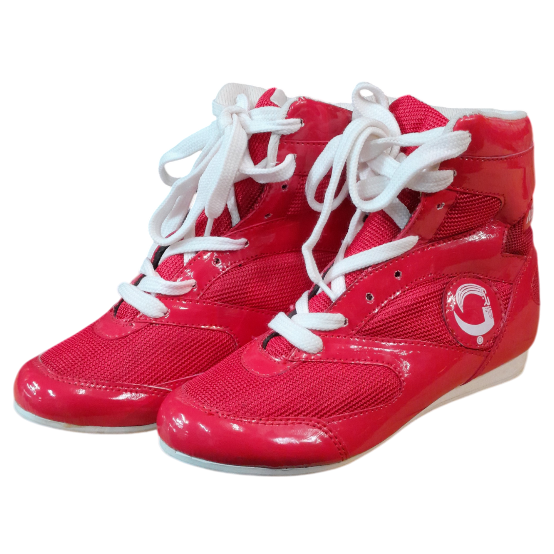 Grip FS Boxing Shoes | High Quality | Red