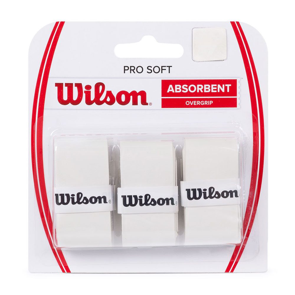 Wilson Pro Over Grips - (Pack of 3) | White