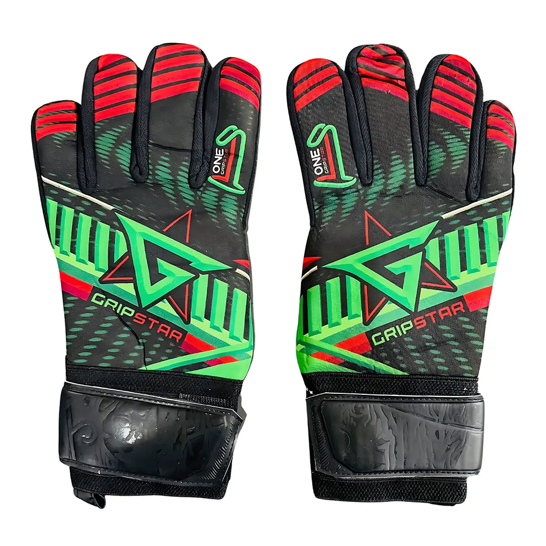 Grip Star Goal Keeper Gloves | Color Sublime | Black