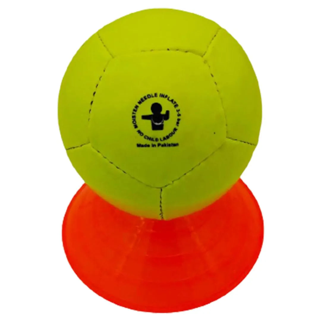 Grip Soccer Training Ball | Machine Stitched | 3 Ply | Yellow
