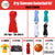 Grip Slamzone | Basketball Kit | Red | Senior