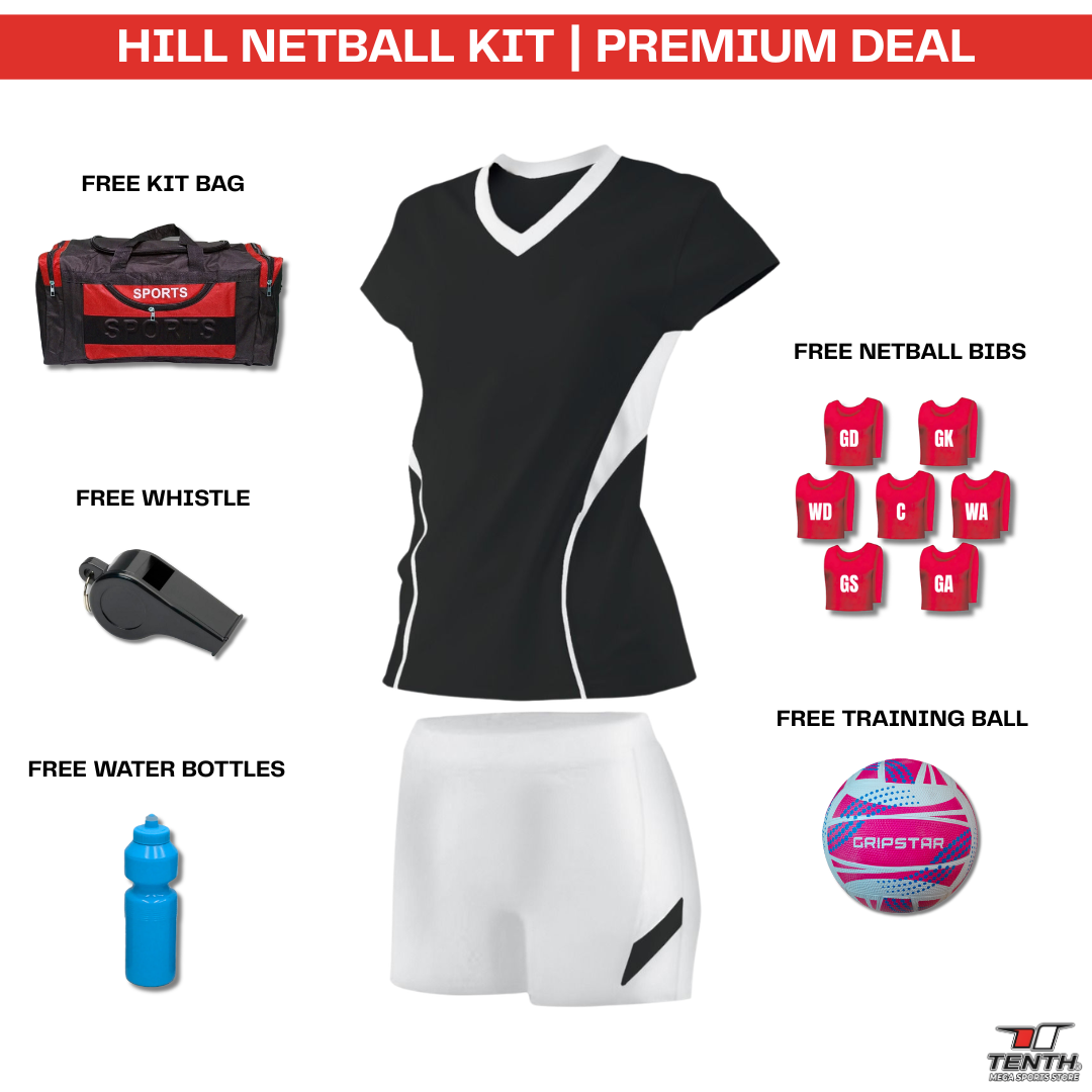 Hill Netball Kit | Premium Combo
