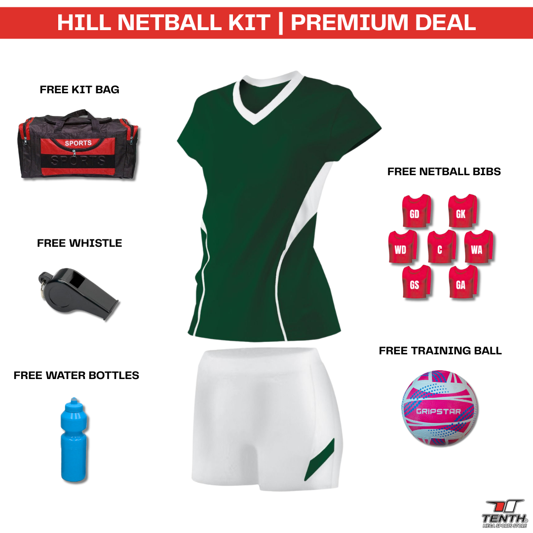 Hill Netball Kit | Premium Combo