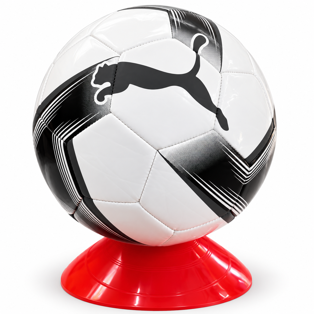 Puma Football / Soccer Ball – Black & White