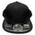 Flat Cap with Hole | Black