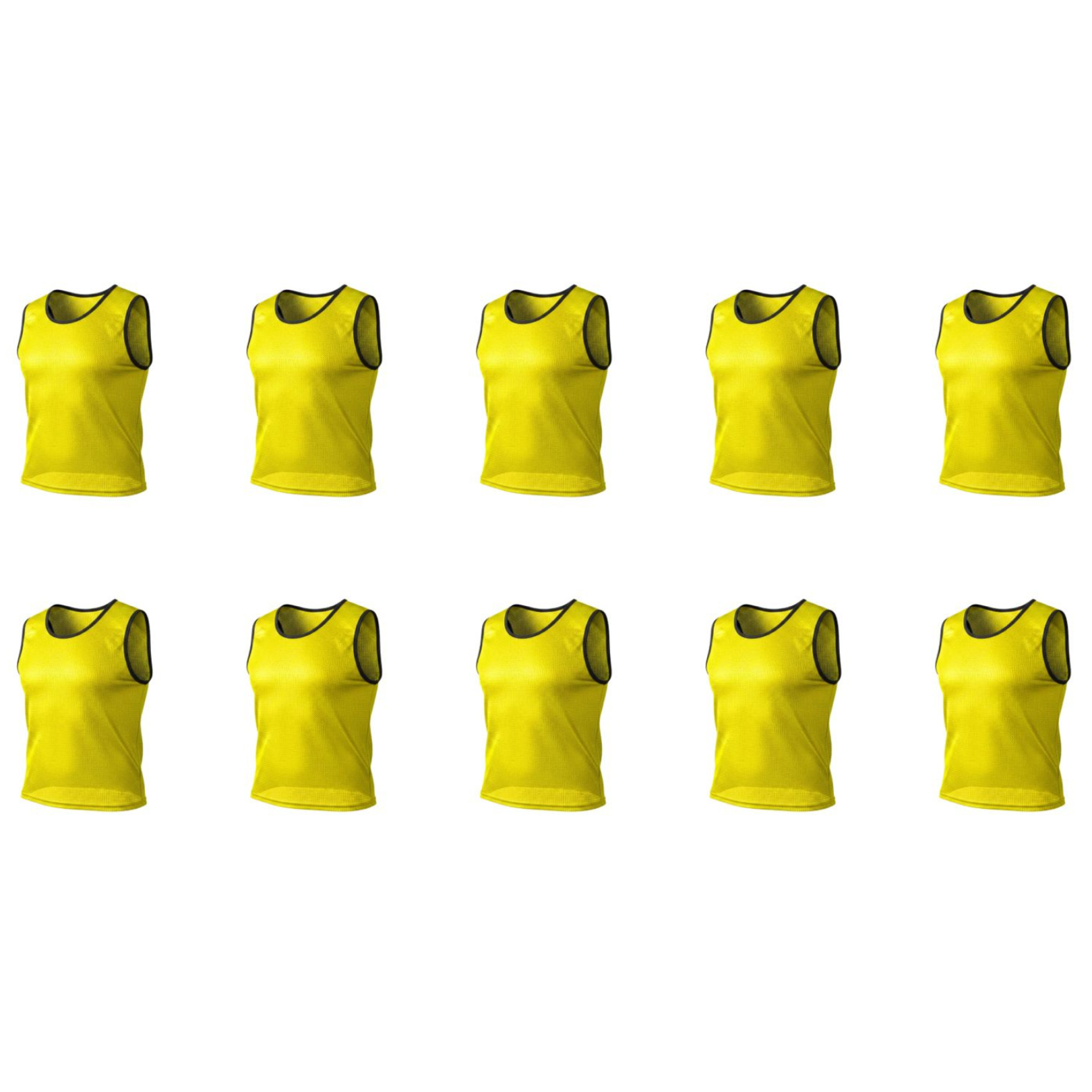 Grip Close End Bibs | Set of 10 | Yellow