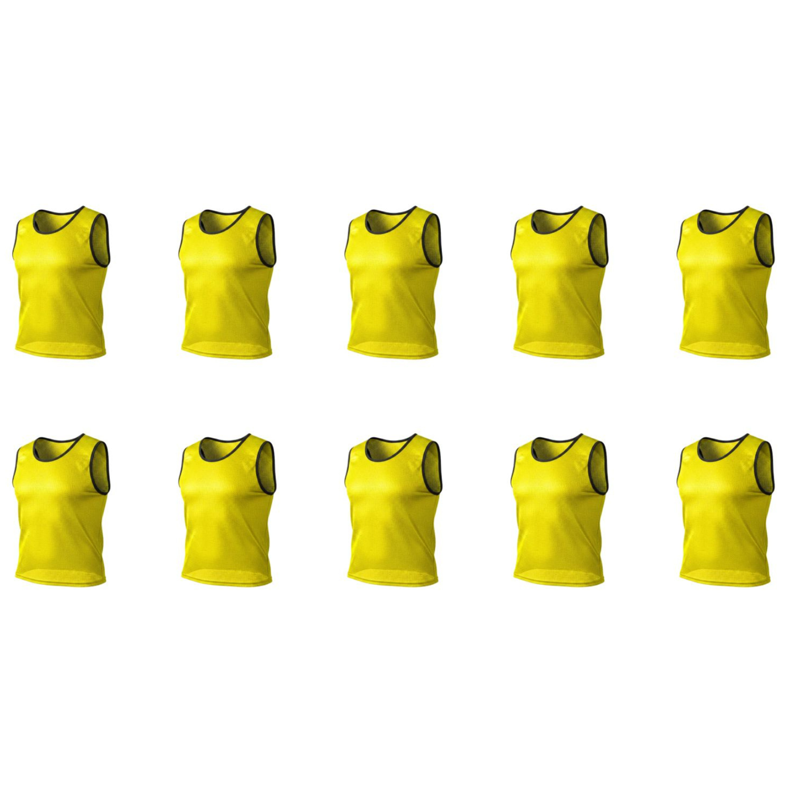 Grip Close End Bibs | Set of 10 | Yellow