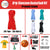 Grip Slamzone | Basketball Kit | Red | Senior