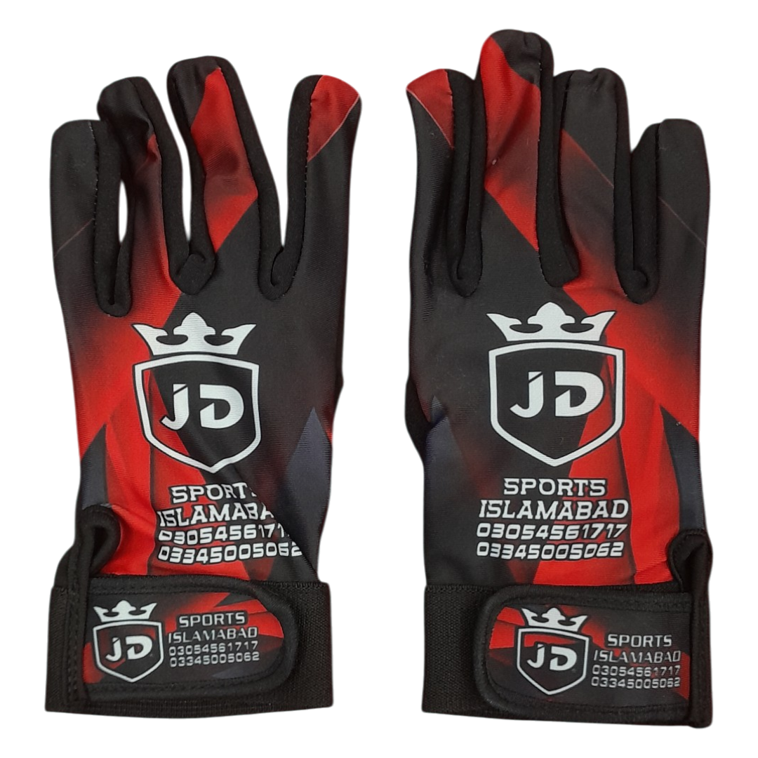 JD Indoor Batting Glove | Red