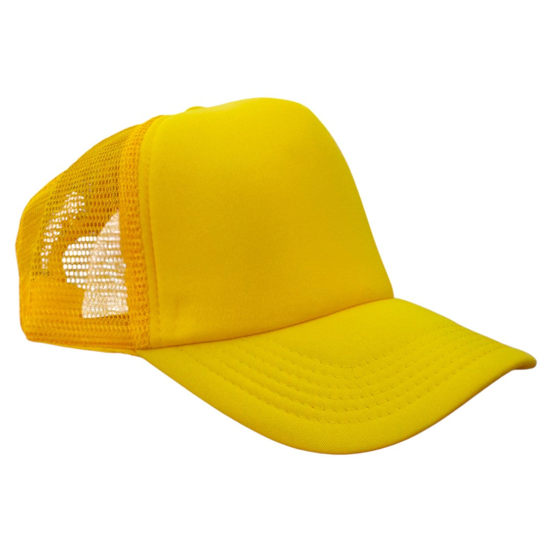 Classic Mesh Trucker Cap | Yellow