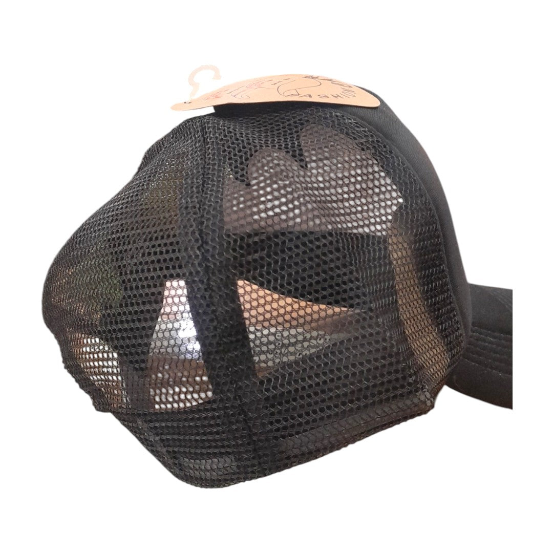 Classic Mesh Trucker Cap | Black