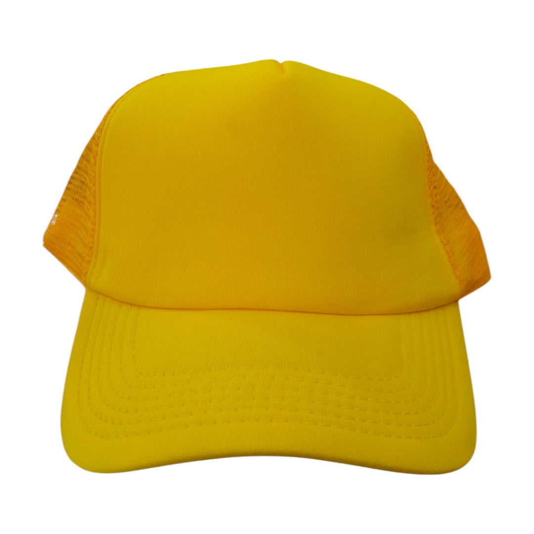 Classic Mesh Trucker Cap | Yellow