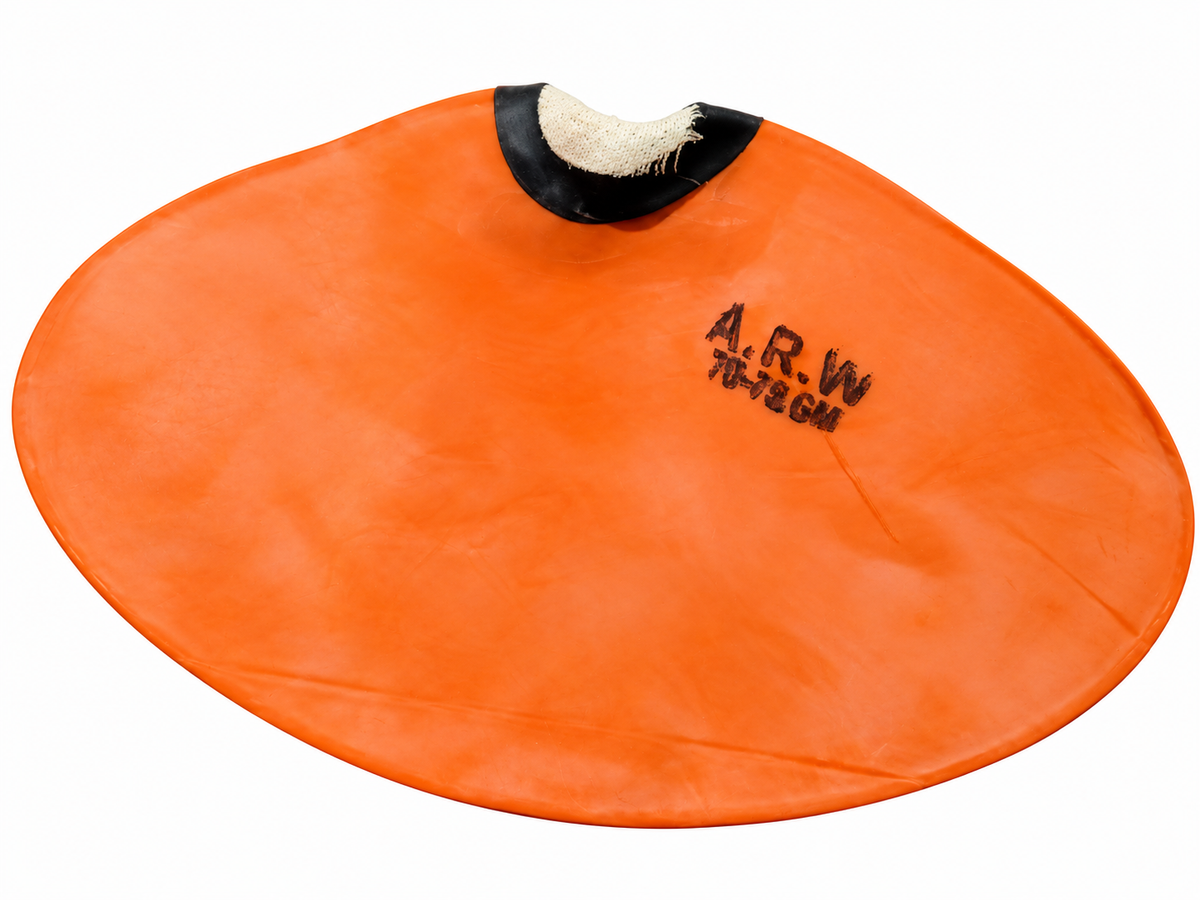 Rugby Ball Inner Bladder – Orange Rubber Air Bladder