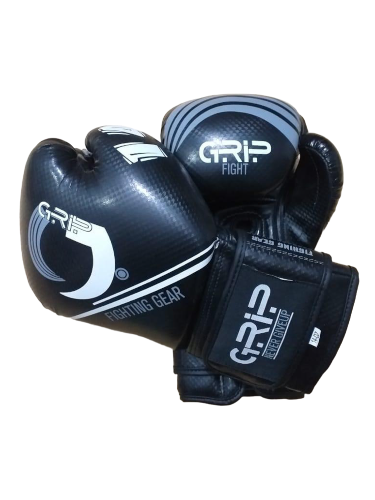 Grip FS Boxing Gloves | G7 Supreme Vinyal | Black