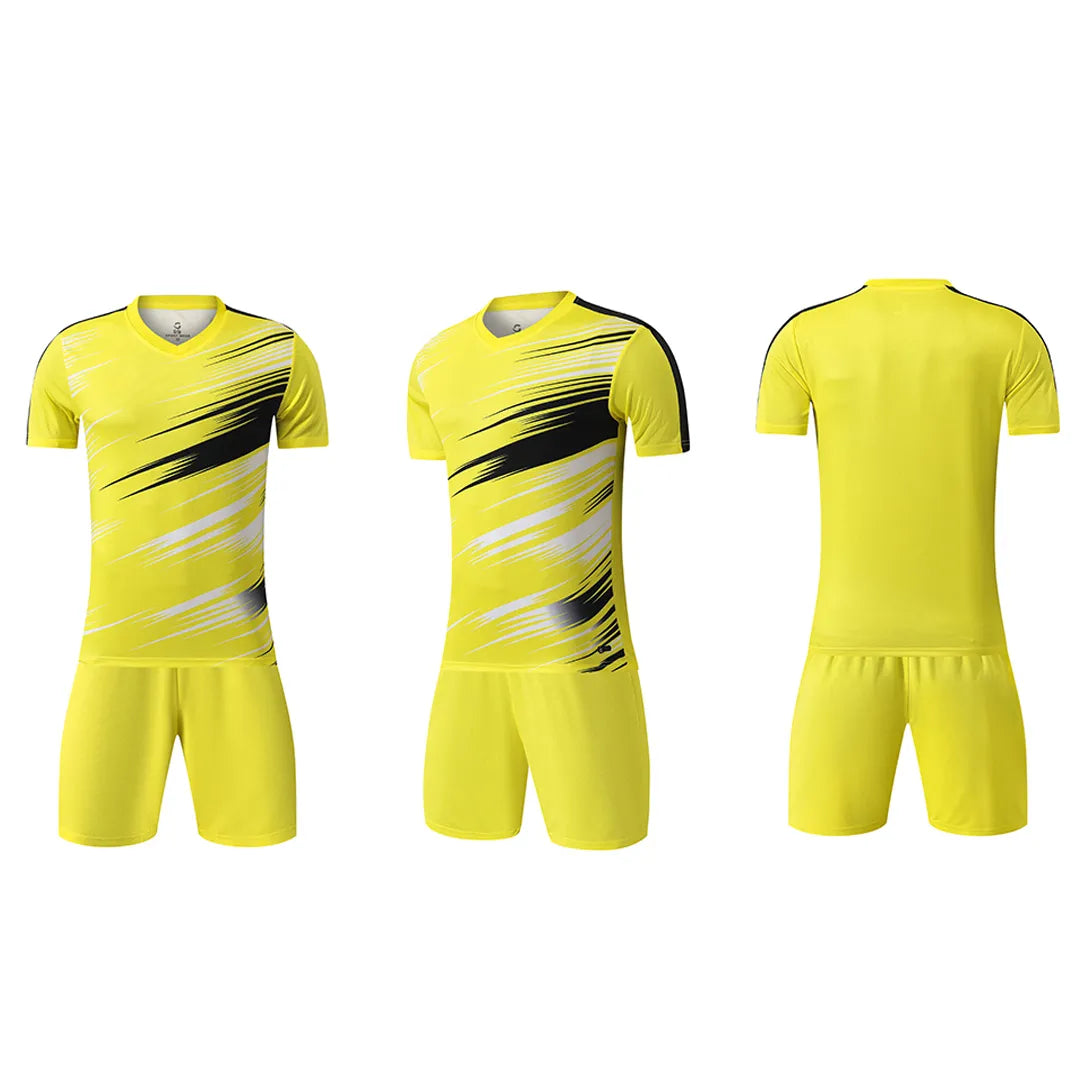 Grip Rainbow Sublimation | Soccer Kit | Yellow/Black | Senior