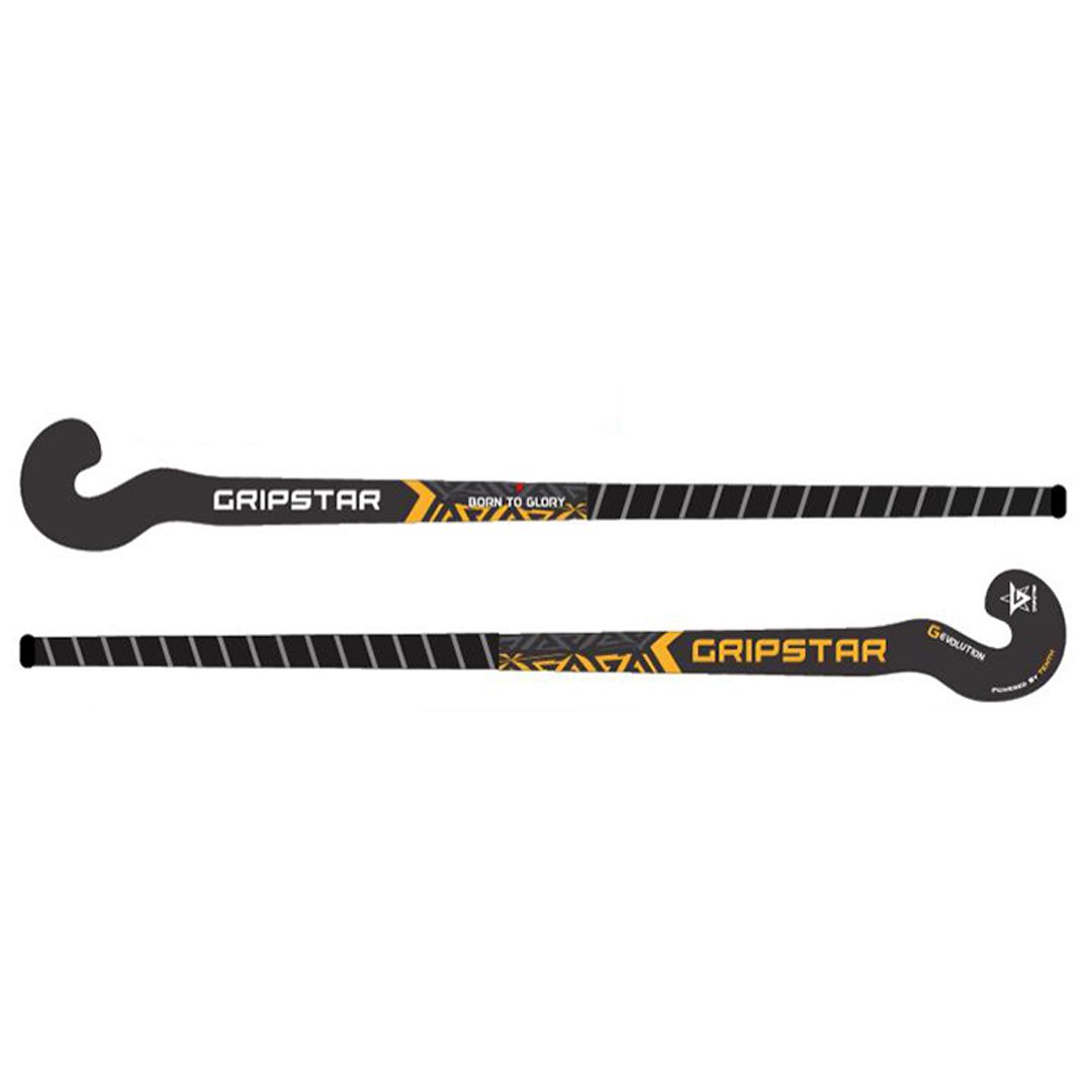 Grip Star Hockey Stick Goalie G-Evolution Wooden Zig Shape