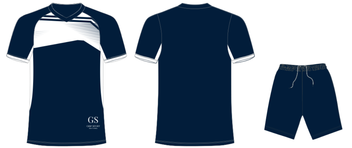 Grip Golden Eagle | Soccer Kit | Navy/White | Senior