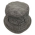 Stone Washed Bucket Hat | Grey