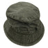 Stone Washed Bucket Hat | Black
