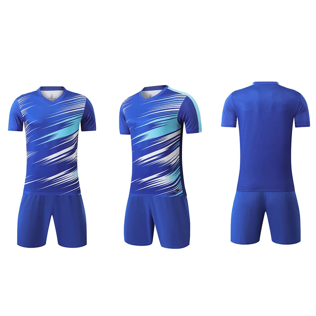 Grip Rainbow Sublimation | Soccer Kit | Set of 14 | Blue/Sky