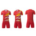 Grip Rainbow Sublimation | Soccer Kit | Red/Yellow | Senior