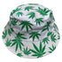 Colored Floppy Bucket Hat | White/Green