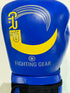 Grip Boxing Gloves | G8 Genuine Cowhide Leather Pro | Blue