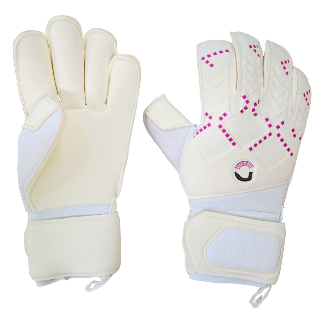 Grip Goal Keeper Glove | Nova White