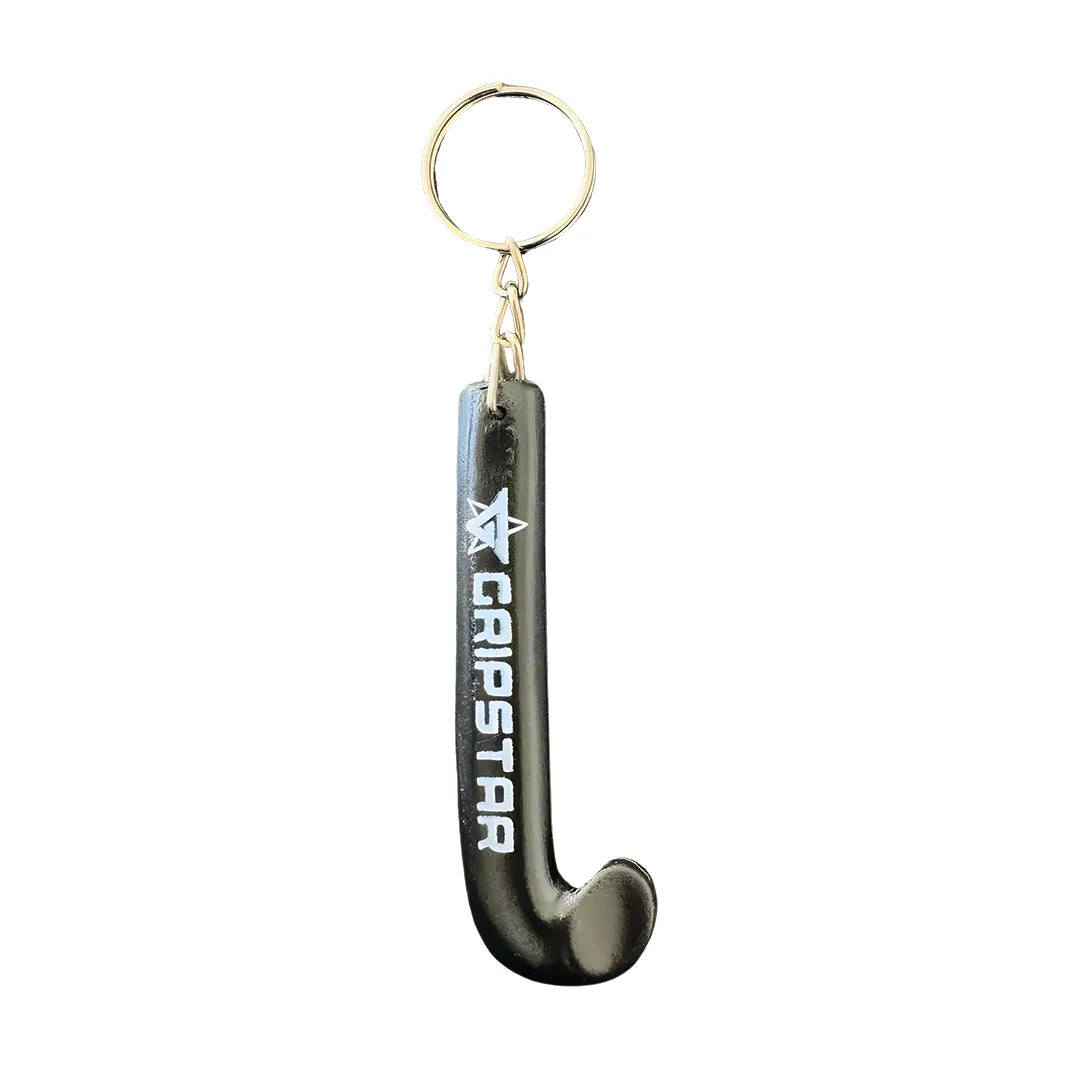 Grip Star Hockey Keyring | Black