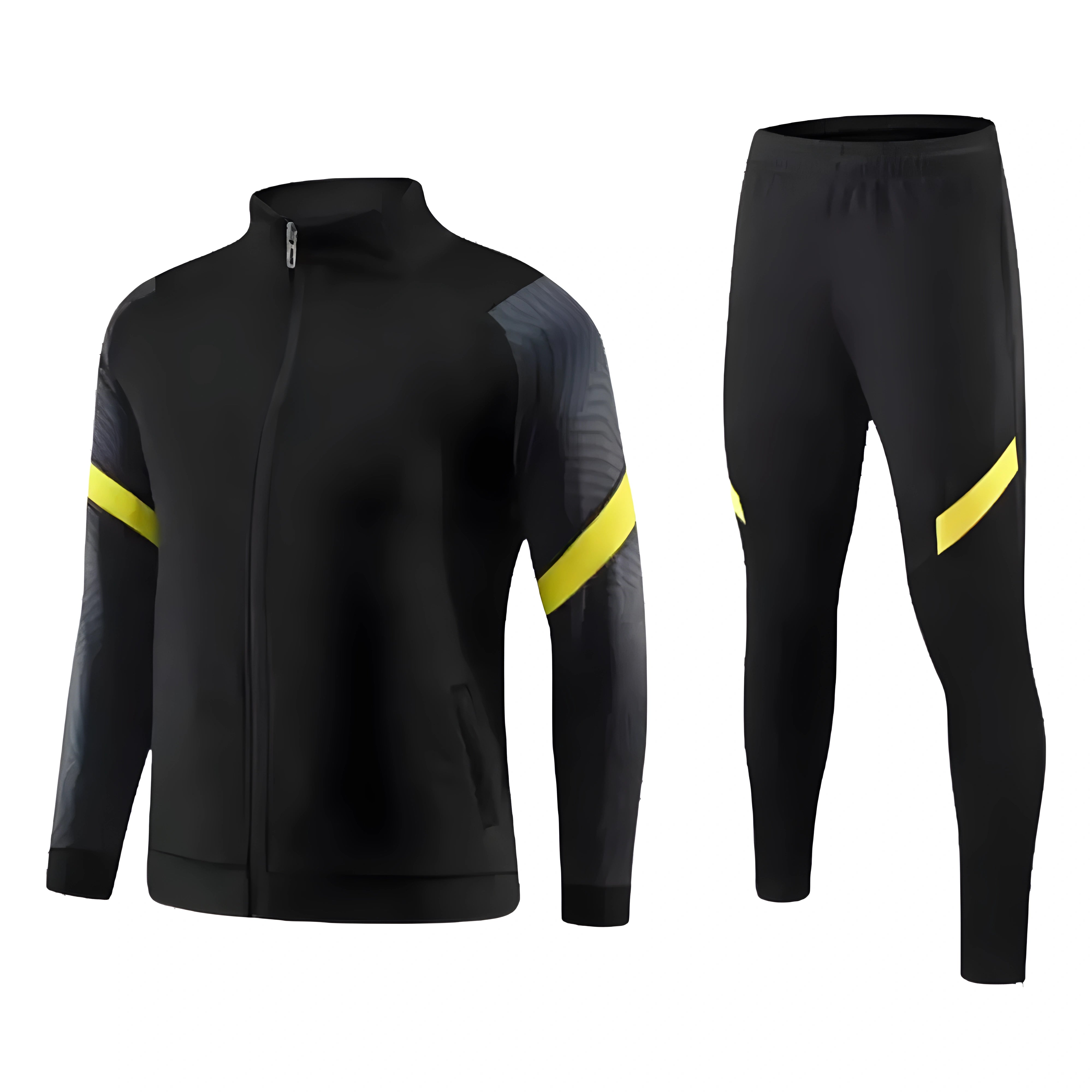 Grip Two Tone Tracksuit | Black