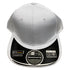 Flat Cap with Hole | White