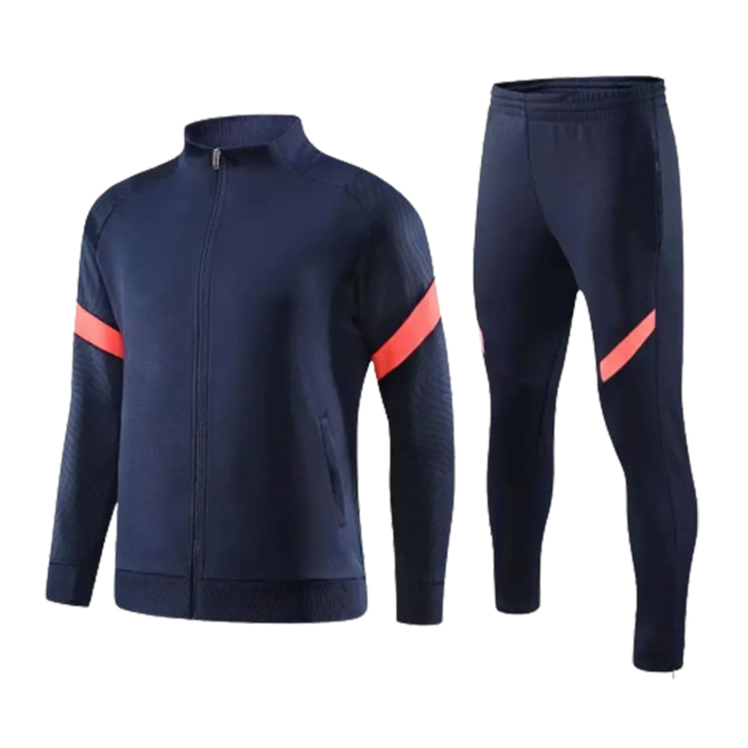 Grip Two Tone Tracksuit | Navy Blue