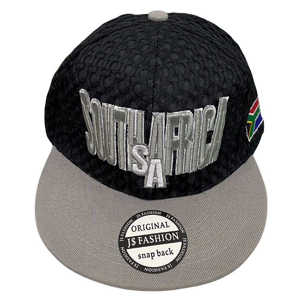 SA Flat Cap | Black / Grey
