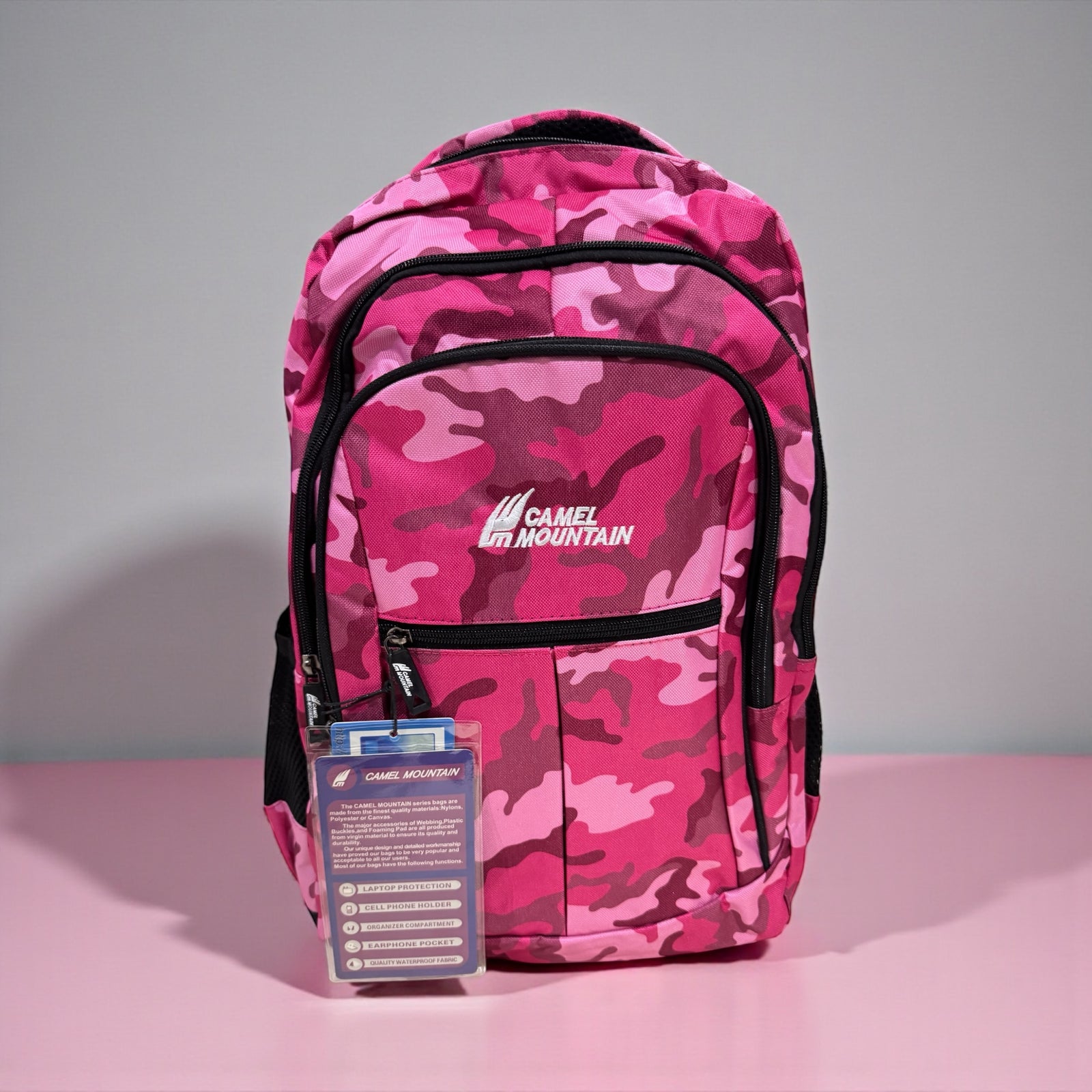 Camel Mountain Camo Style Hiking Backpack