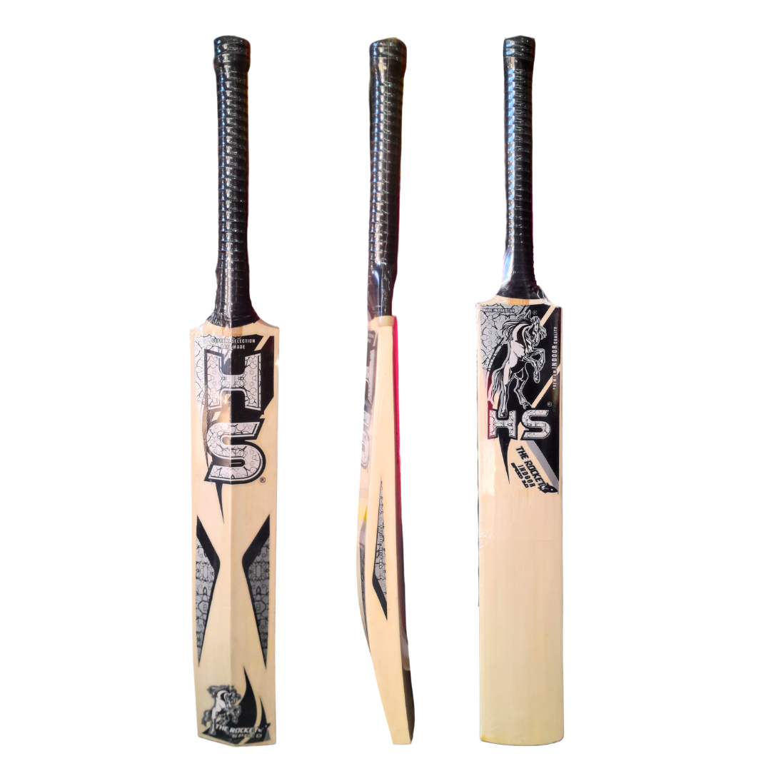 HS Rocket Indoor Cricket Bat | Black