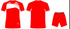 Grip Golden Eagle | Soccer Kit | Red/White | Senior